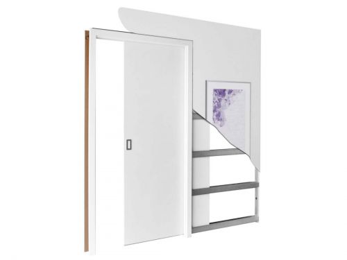 Drzwi wewnątrzścienne przesuwne Evo - ościeżnica - sklep kier.furniture
