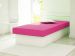 Tapczan Berta Bis - podstawa biała, siedzisko fioletowe - sklep kier.furniture